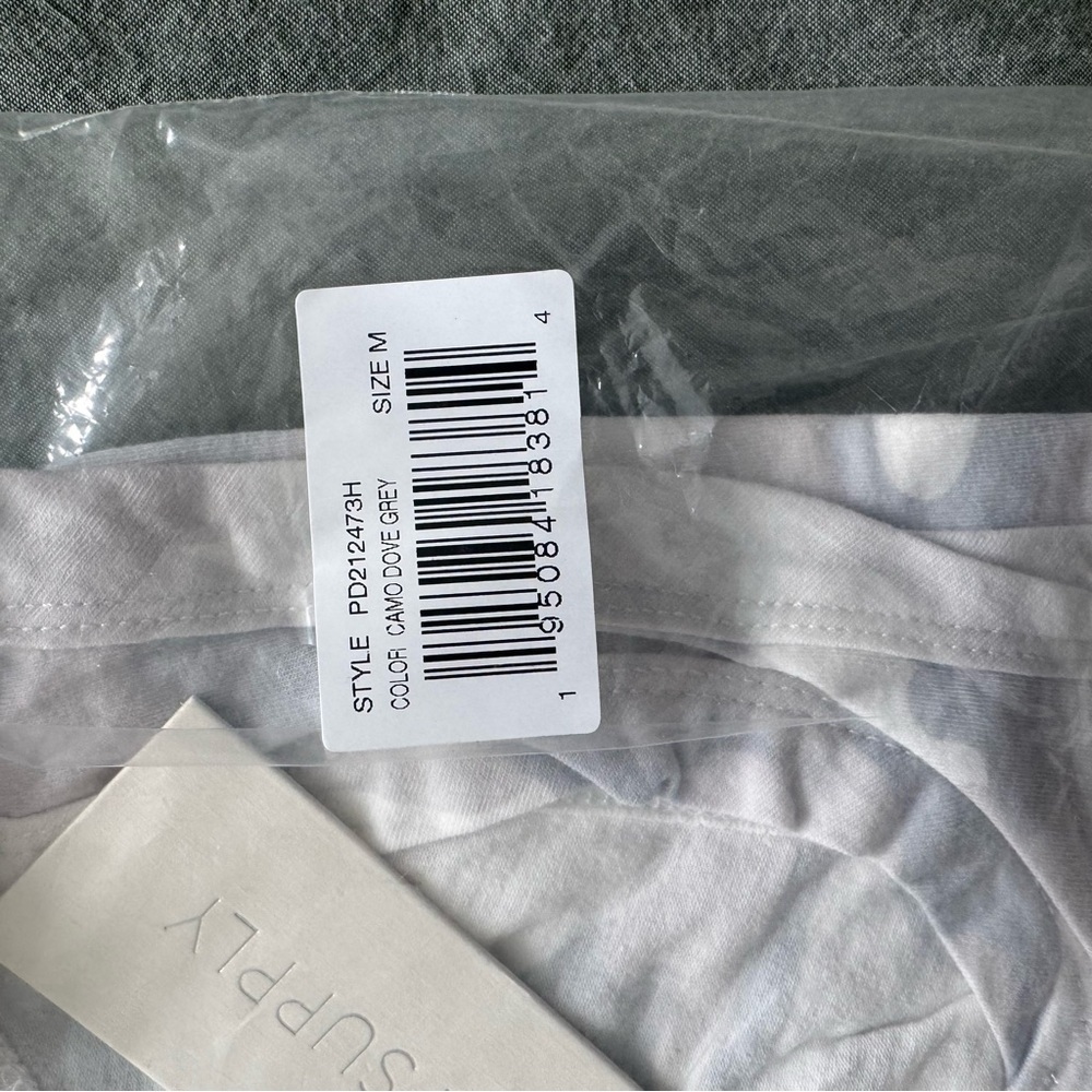 NWT Z Supply Camo Avery Dress in Dove Grey - Picture 6 of 7